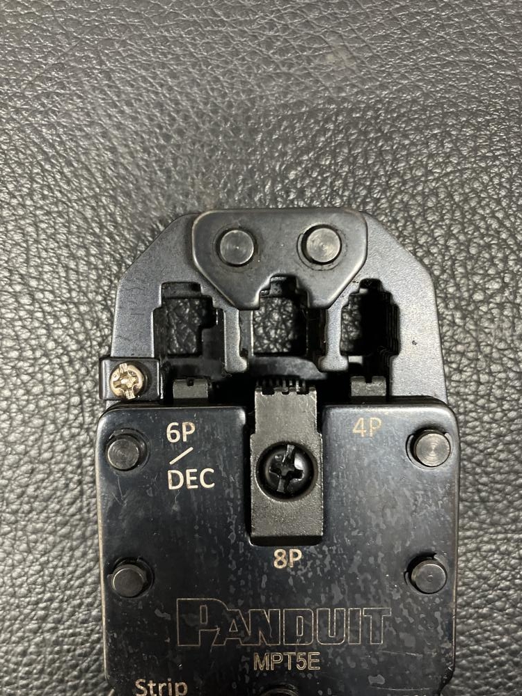 PANDUIT モジュラープラグ成端セット MPT5E-KITの中古 中古B使用感あり