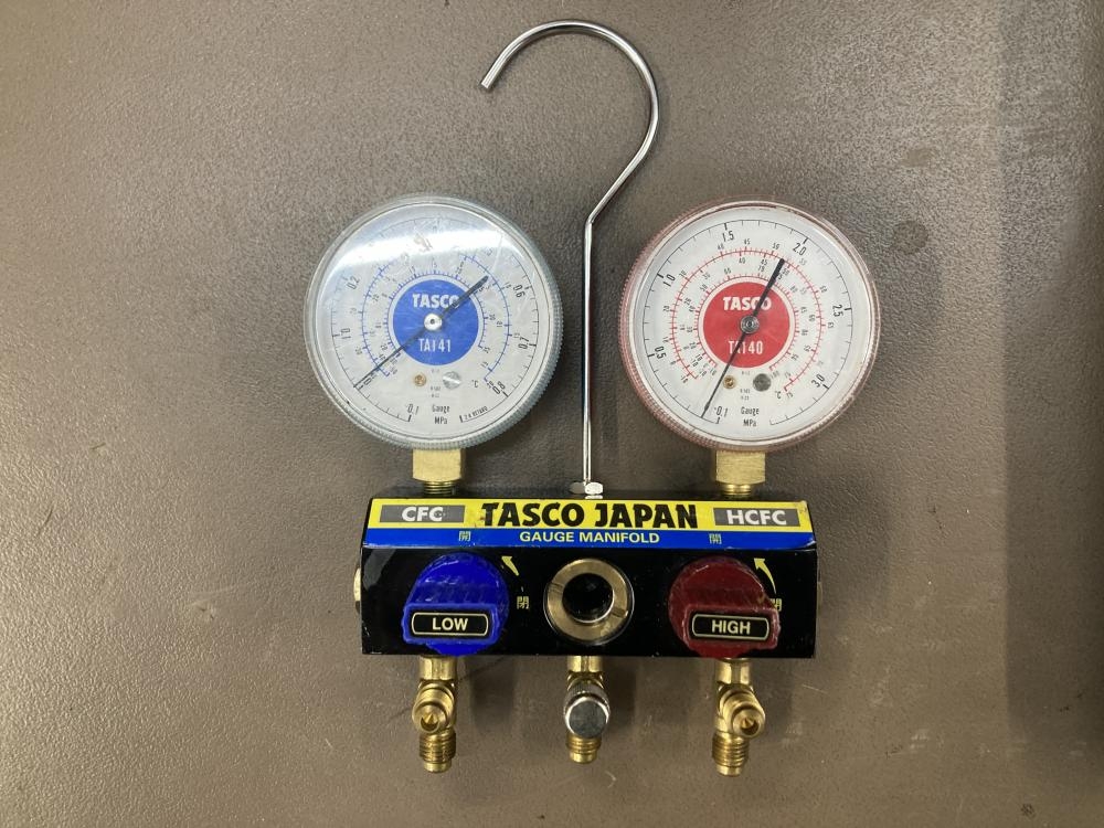 タスコ TA140G/TA141G ゲージマニホールド【船橋馬込店】【店頭取引限定】【中古】ITKQ3DEYO5PC タスコ TA140G/TA141G ゲージマニホールド【船橋馬込店】【店頭取引