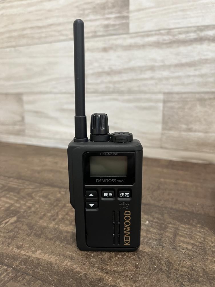 KENWOOD UBZ-M51SE 無線機 楽天市場】ケンウッド UBZ-M51SE 特定小電力 トランシーバー