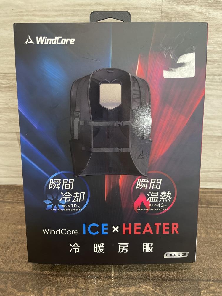 WindCore ウィンドコア ICE×HEATER ペルチェベスト 冷暖房服 の中古 未