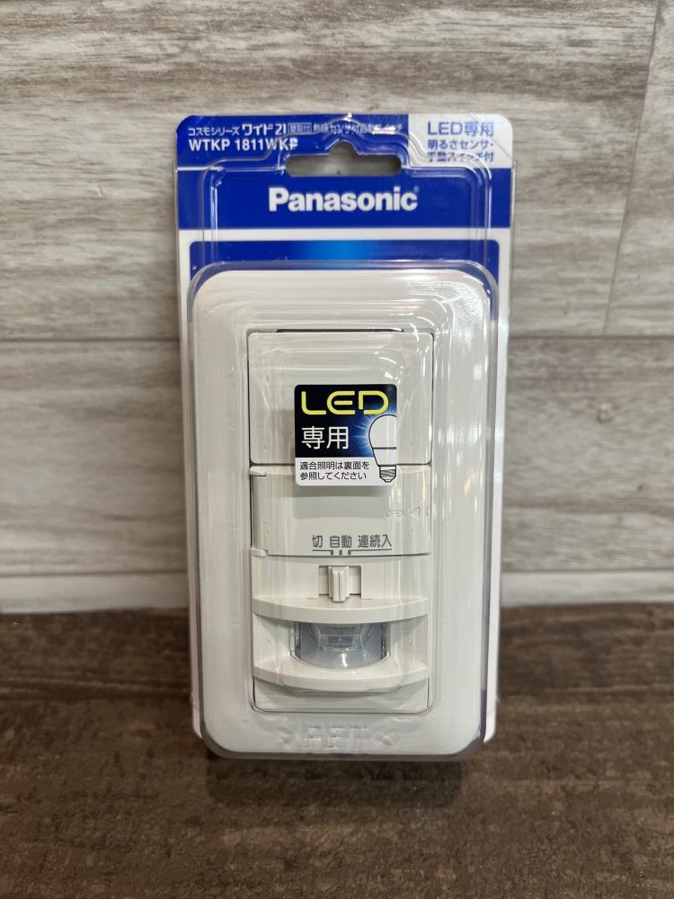 Panasonic パナソニック 熱線センサ自動スイッチ WTKP1811WKPの中古 未使用品 《埼玉・入間》中古工具販売の専門店│  ツールオフ所沢入間店 ｜中古工具販売のツールオフ