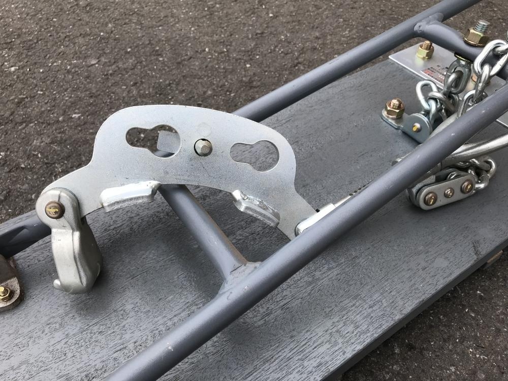 ツヨロン 柱上作業台 K-2型の中古 中古B使用感あり 《埼玉・入間 ツヨロン 柱上作業台 K-2型の中古 中古B使用感あり 《埼玉・入間