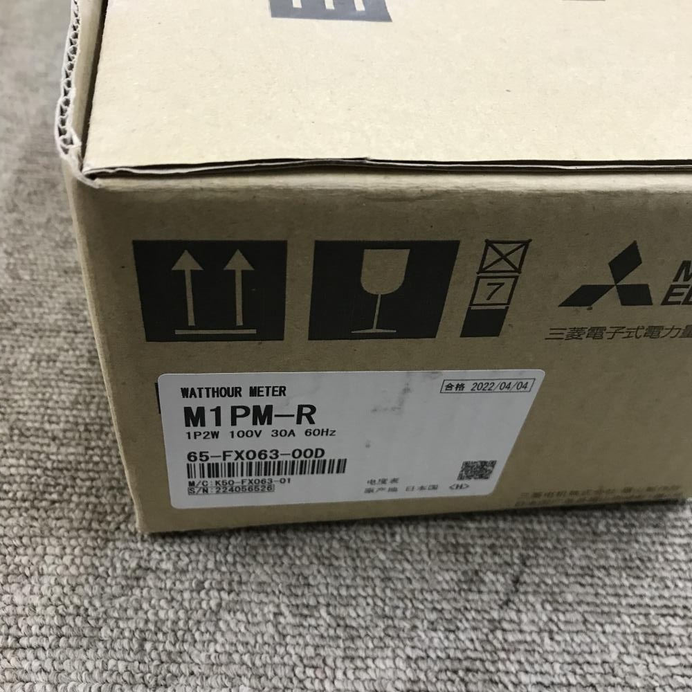 三菱 電子式電力量計 M1PM-Rの中古 未使用品 《千葉》中古工具販売の専門店│ ツールオフ千葉幕張店 ｜中古工具販売のツールオフ