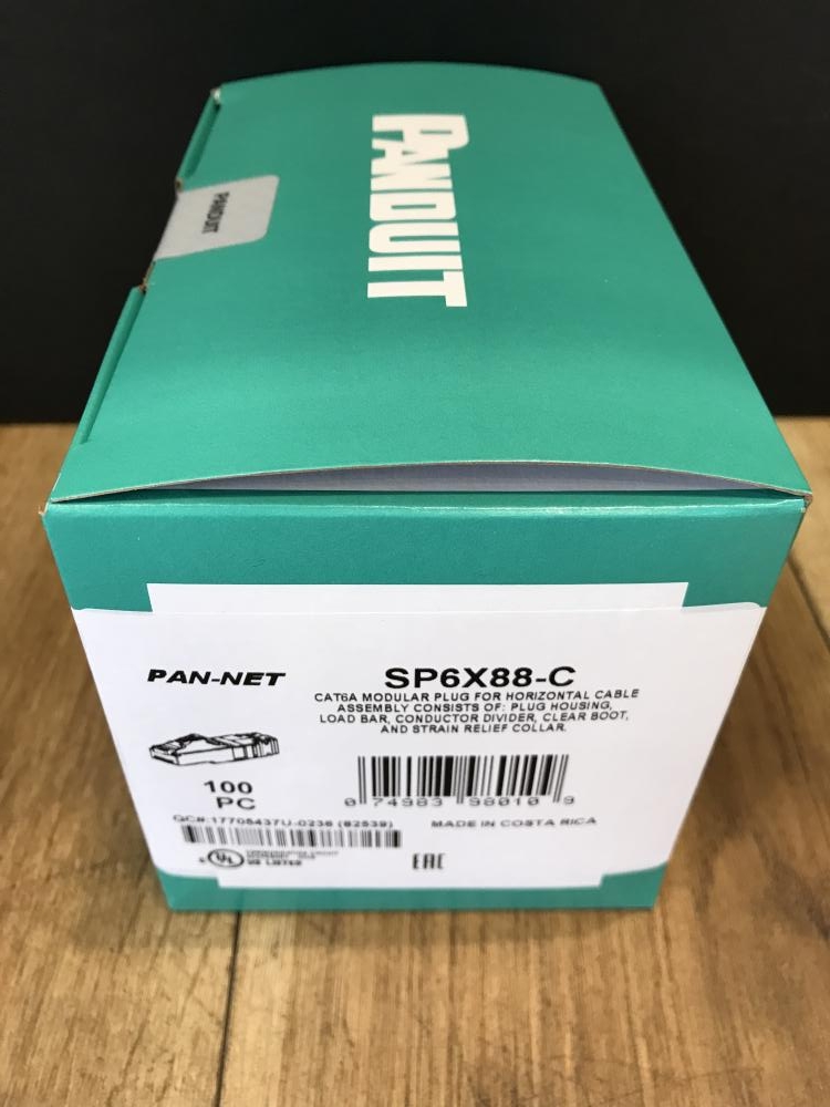 PANDUIT モジュラープラグ SP6X88-Cの中古 未使用品 《千葉》中古工具販売の専門店│ ツールオフ千葉幕張店 ｜中古工具販売のツールオフ