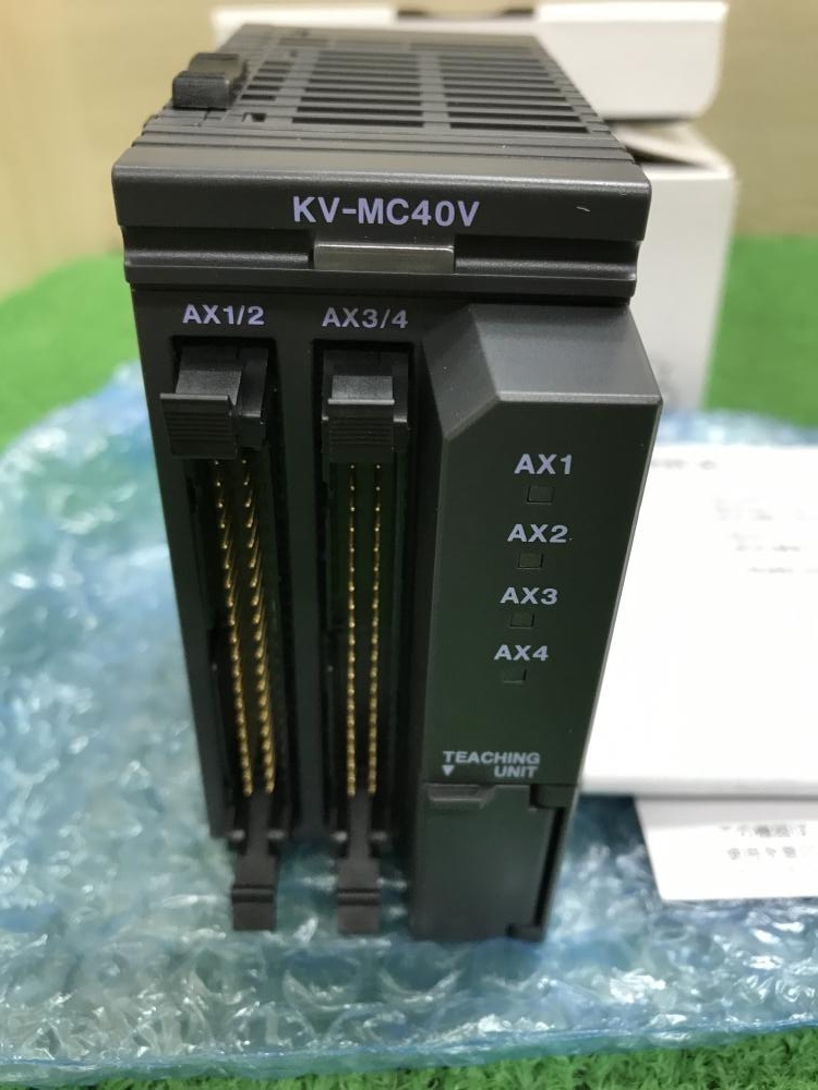 通販最安KEYENCE キーエンス KV-MC40V 4軸パルス列 位置決めモーションユニット ③ 検索 KV-MC20V KV-XH04ML KV-XH16ML その他