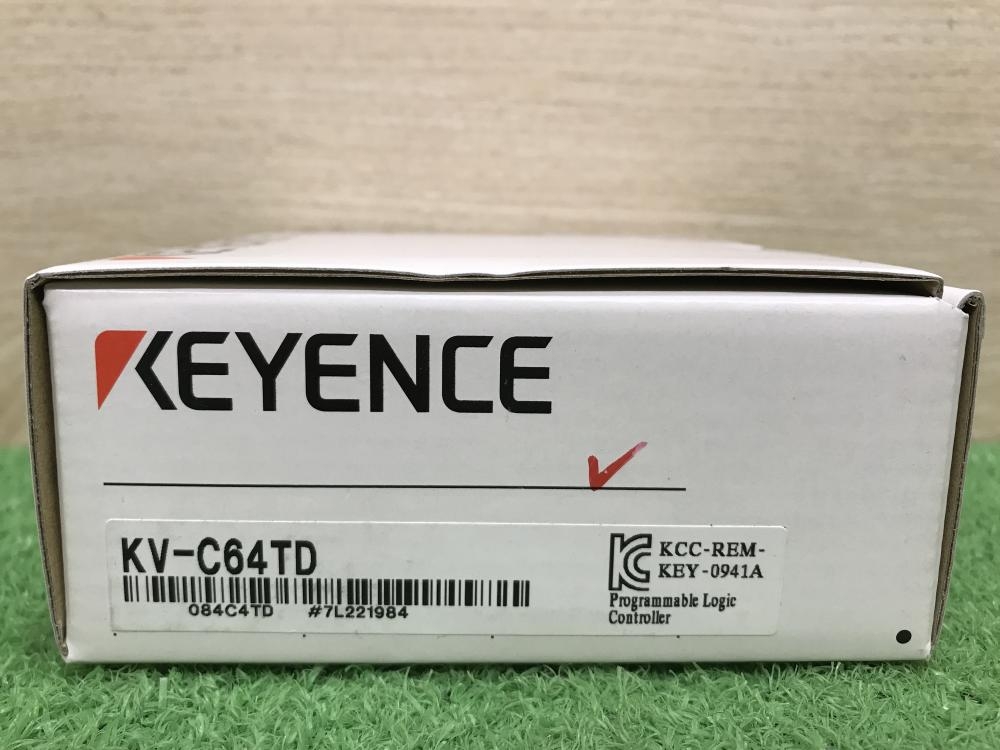 KEYENCE キーエンス 64点 コネクタ MOSFET(シンク) 出力ユニット KV-C64TDの中古 未使用品  《神奈川・厚木》中古工具販売の専門店│ ツールオフ厚木店 ｜中古工具販売のツールオフ