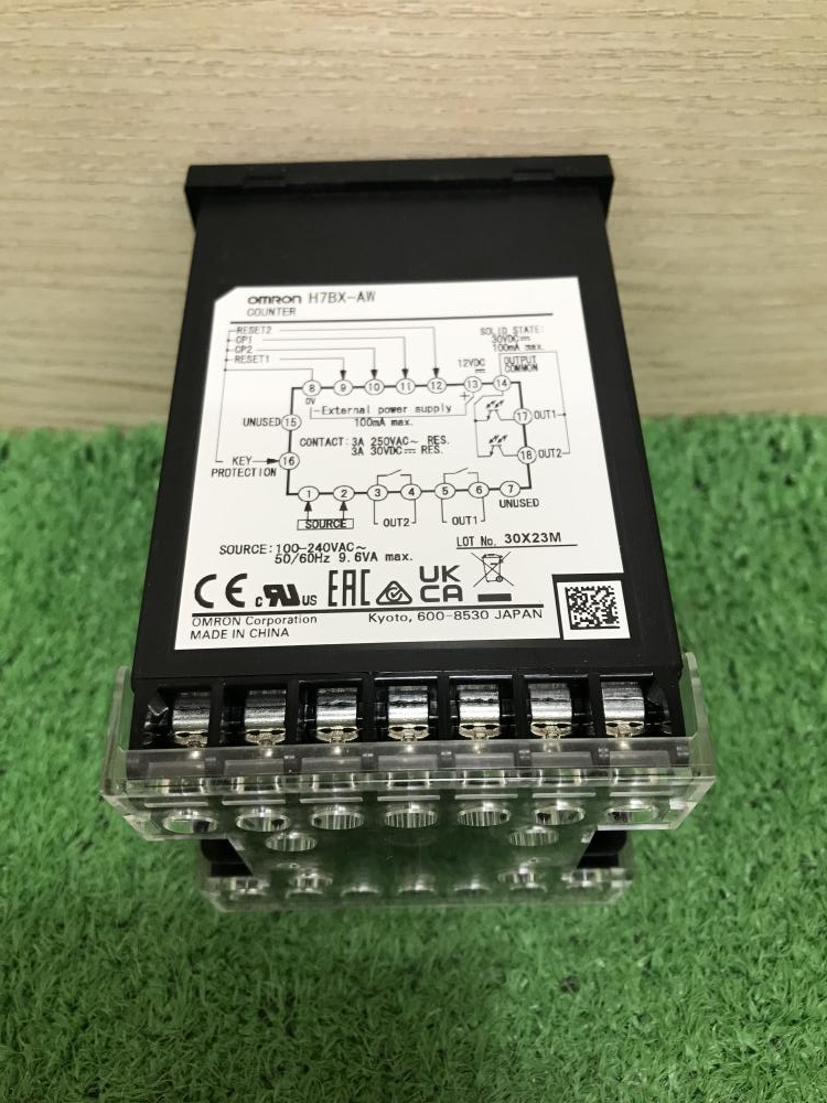 新品 OMRON/オムロン プリセットカウンタ H7BX-AW 保証6ヶ月 - 工具