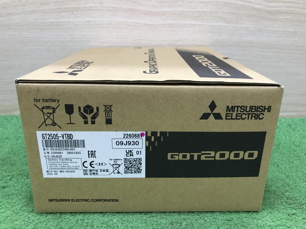 三菱電機 タッチパネル GT2505-VTBDの中古 未使用品 《神奈川・厚木》中古工具販売の専門店│ ツールオフ厚木店 ｜中古工具販売のツールオフ