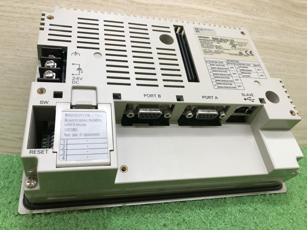 オムロン タッチパネル NS5-SQ10-V2の中古 未使用品 《神奈川・厚木