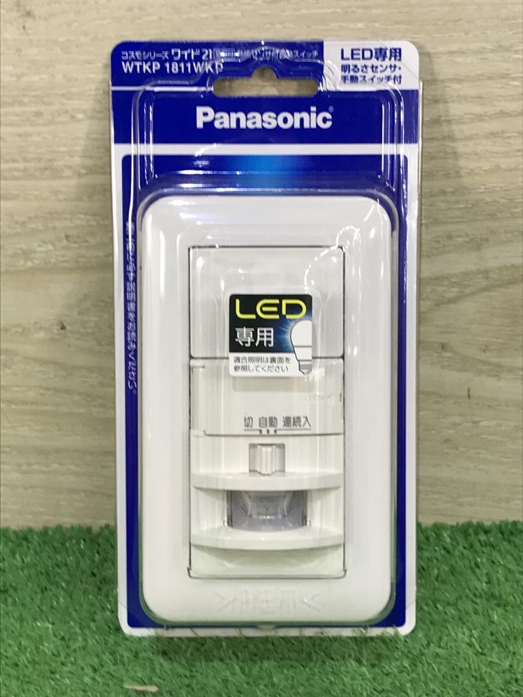 Panasonic/パナソニック 熱線センサ付自動スイッチ WTKP1811WKPの中古 未使用品 《大阪・堺》中古工具販売の専門店│ ツールオフ堺店  ｜中古工具販売のツールオフ