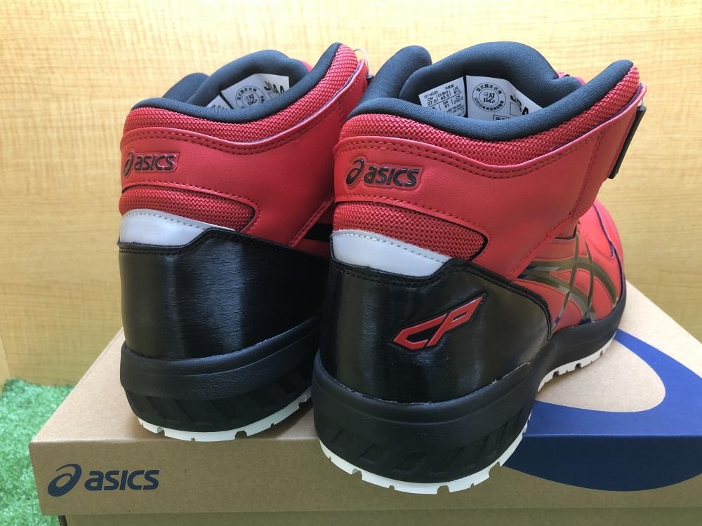 アシックス ASICS 安全靴 CP304 27cm CLASSIC RED/BLACKの中古 未使用