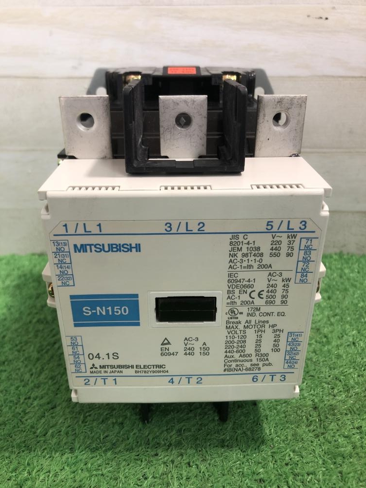三菱電機 電磁接触器 S-N150の中古 未使用品 《大阪・茨木》中古工具
