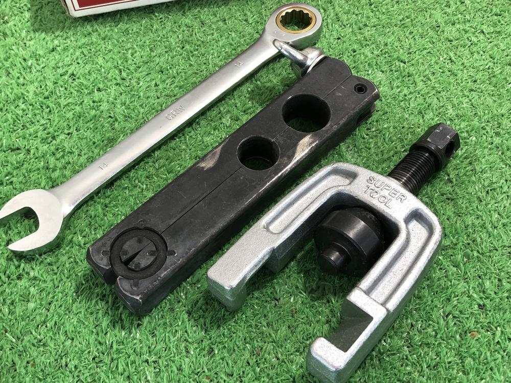スーパーツール 水道用フレキ管ツバ出し工具 TH1320Gの中古 中古B使用