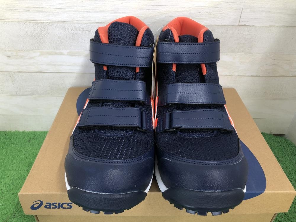 asics アシックス 安全靴 WINJOB CP203 400 ピーコート×ショッキング