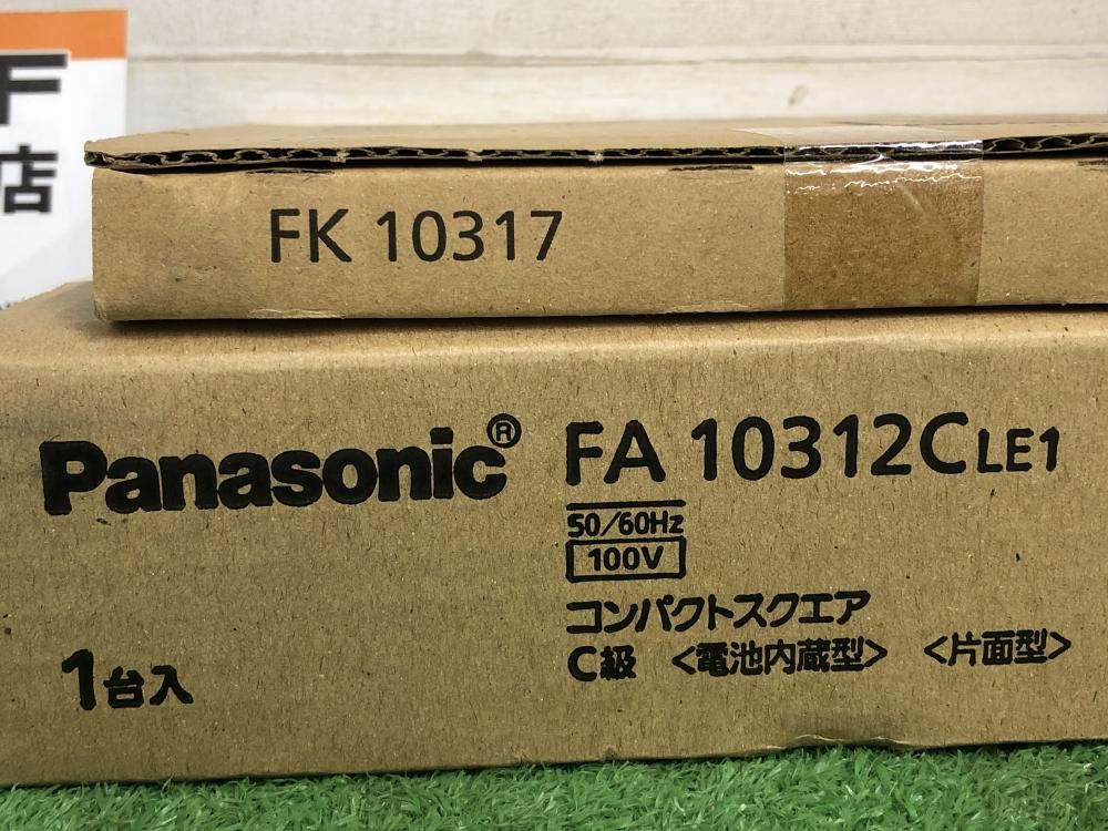 Panasonic 避難口誘導灯表示板 FA10322CLE1 FK10300の中古 未使用品
