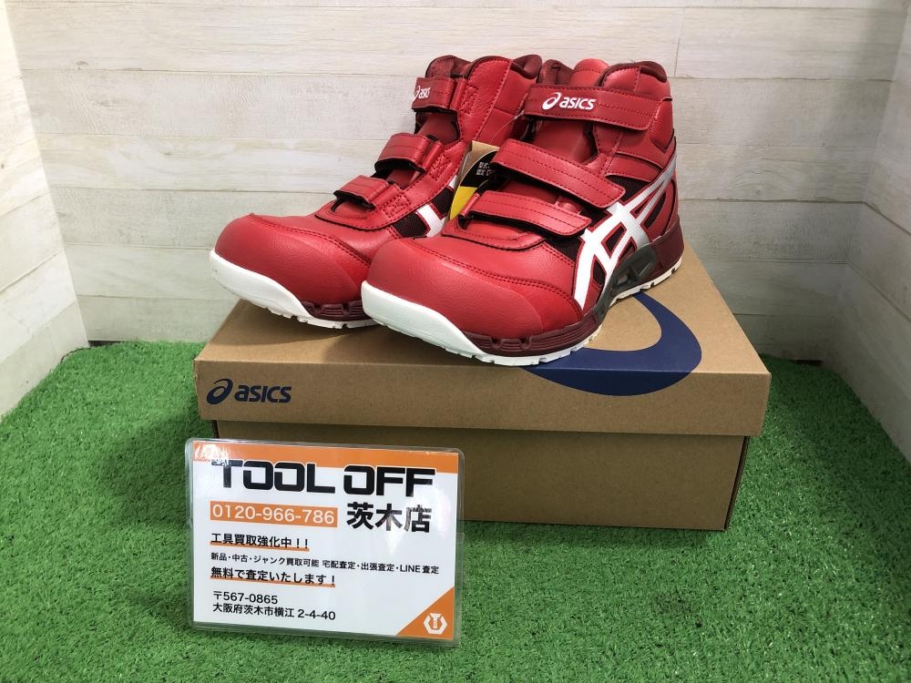 asics アシックス 安全靴 WINJOB CP308 600 クラシックレッド