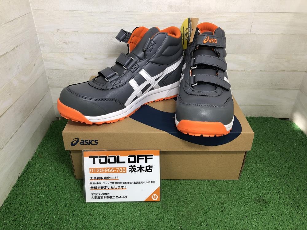 asics アシックス 安全靴 28.0cm CP302-021 ※メトロポリス×ホワイトの