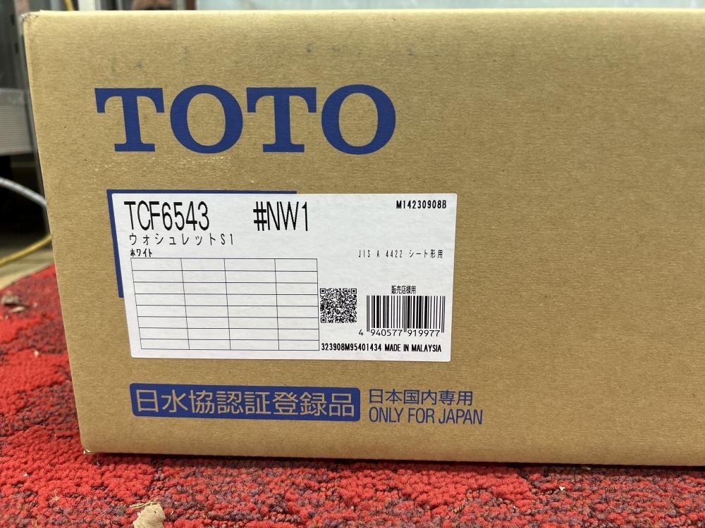 TOTO ウォシュレット TCF6543 #NW1の中古 未使用品 《大阪・茨木》中古工具販売の専門店│ ツールオフ茨木店 ｜中古工具販売のツールオフ