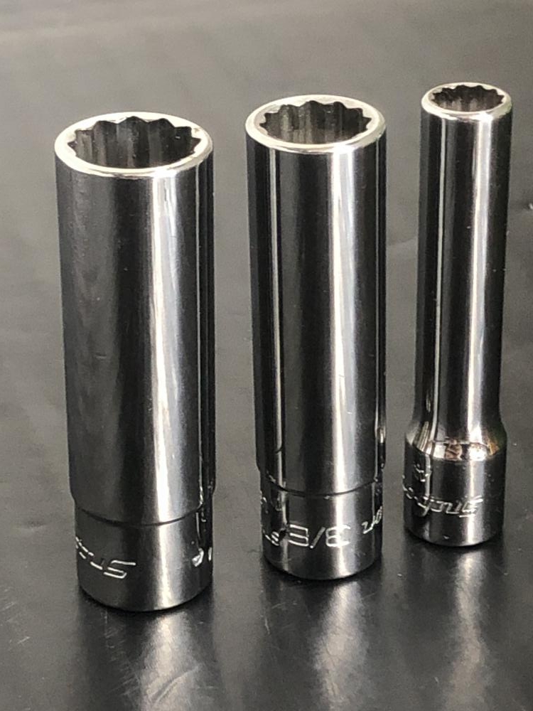 Snap-on ディープソケット 11本セット【市川行徳店】【店頭取引限定】【中古】管理番号：IT66N9NAAK1U スナップオン(SNAP-ON)|1/4