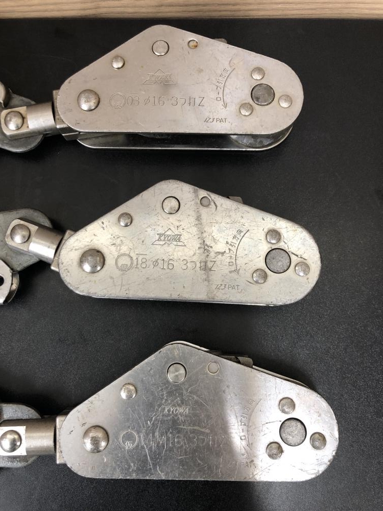 キョーワ KYOWA 水平親綱緊張器6個セット の中古 中古C傷汚れ キョーワ KYOWA 水平親綱緊張器6個セット の中古 中古C傷汚れ