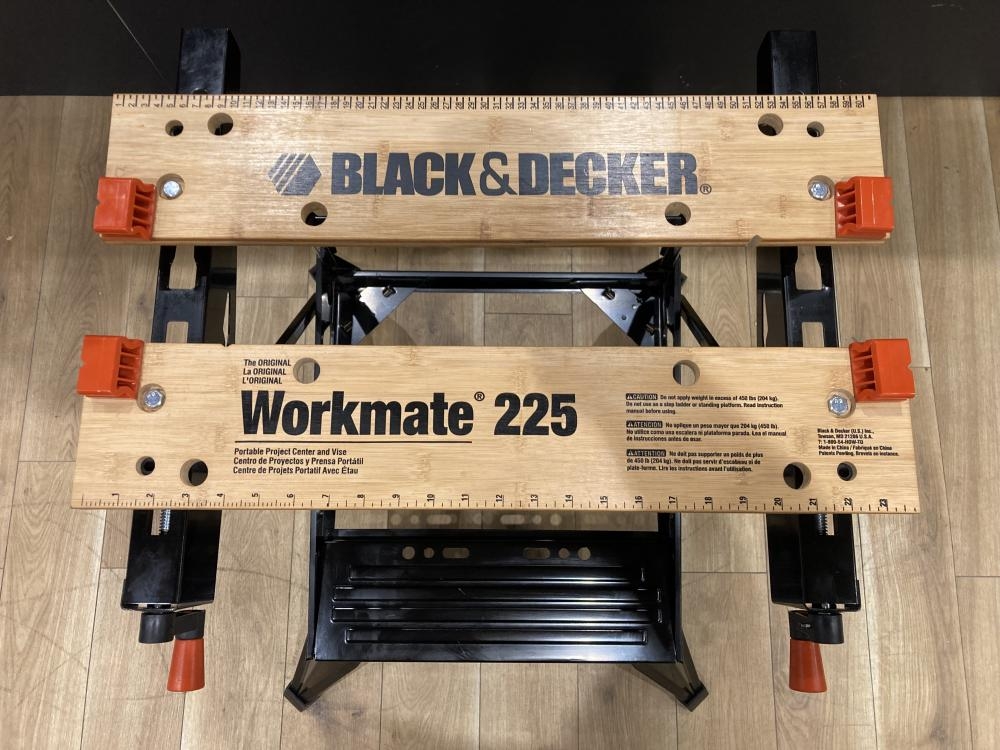 BLACK＆DECKER 折りたたみ作業台 ワークメイト Workmate 225 WM225の中古 中古B使用感あり  《埼玉・上尾》中古工具販売の専門店│ ツールオフ上尾店 ｜中古工具販売のツールオフ