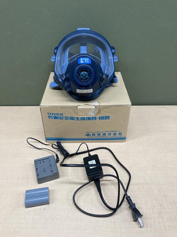 興研 電動ファン付き呼吸用保護具 BL-711の中古 中古C傷汚れあり 《埼玉・上尾》中古工具販売の専門店│ ツールオフ上尾店  ｜中古工具販売のツールオフ