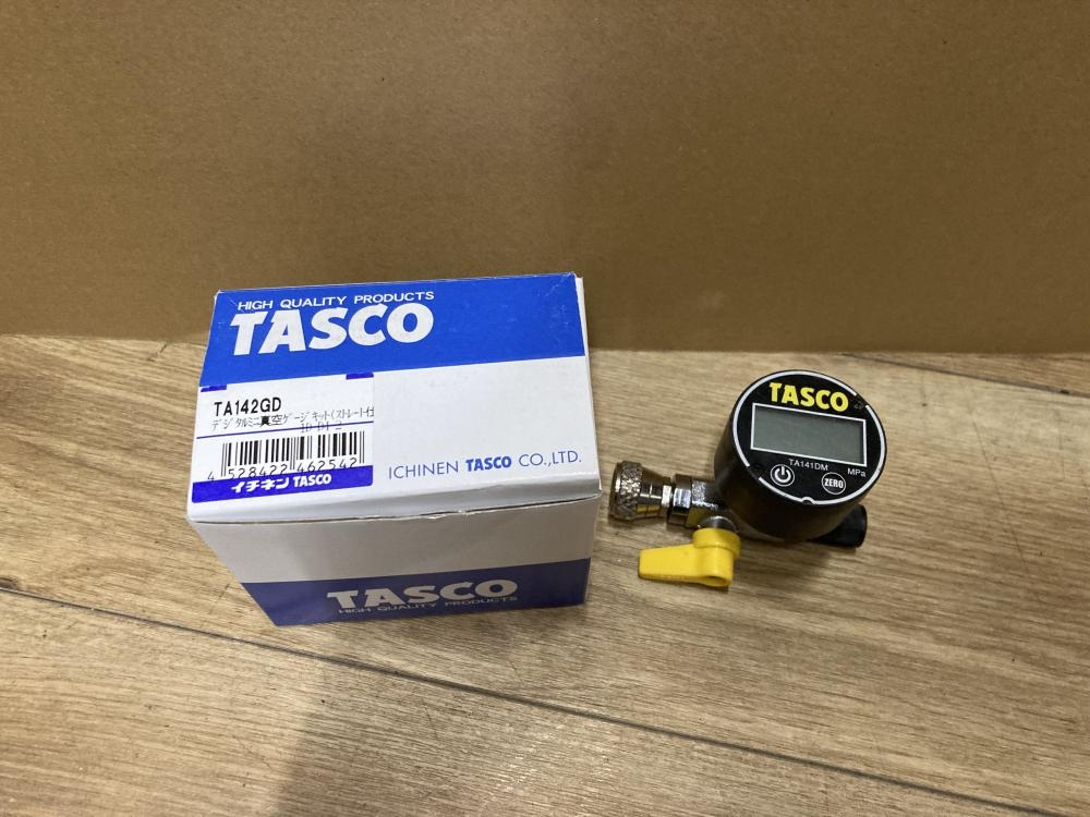 タスコ TASCO イチネン ミニ真空ゲージキット デジタル TA142GD *通電確認のみの中古 ジャンク 《東京・江戸川》中古工具販売の専門店│  ツールオフ江戸川店 ｜中古工具販売のツールオフ