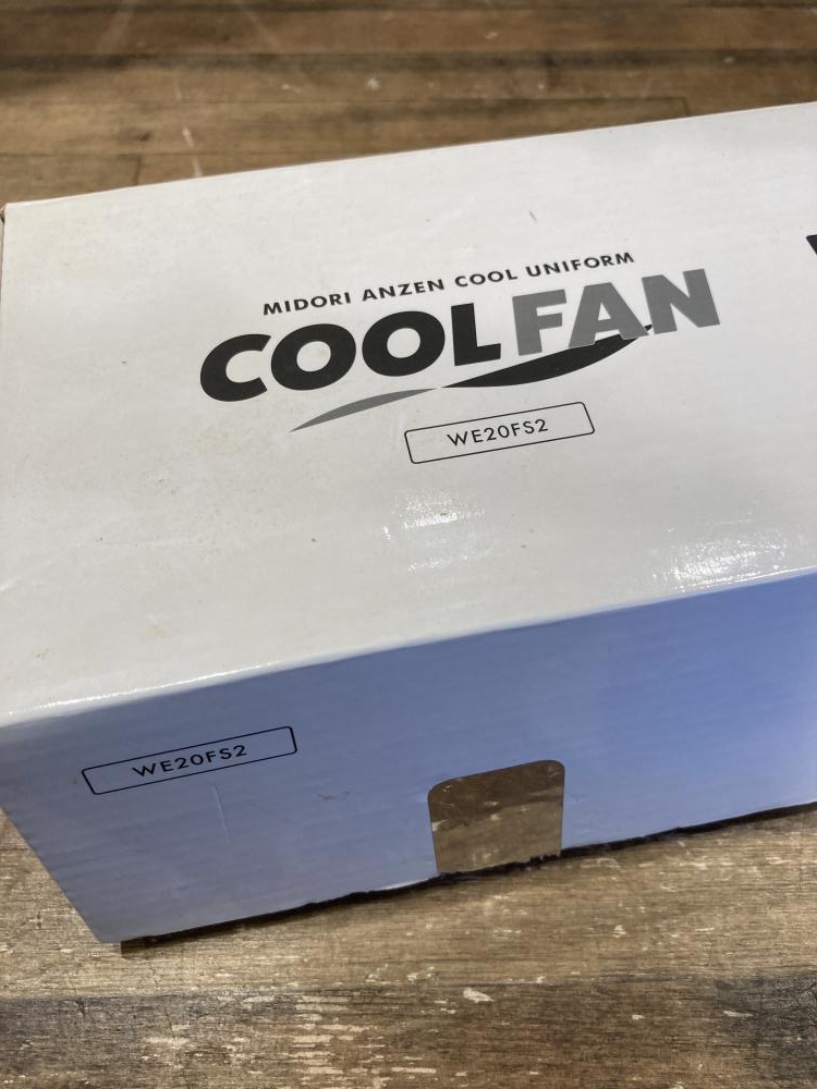 ミドリ安全 COOL FAN WE20FS2の中古 中古C傷汚れあり 《東京・江戸川》中古工具販売の専門店│ ツールオフ江戸川店  ｜中古工具販売のツールオフ