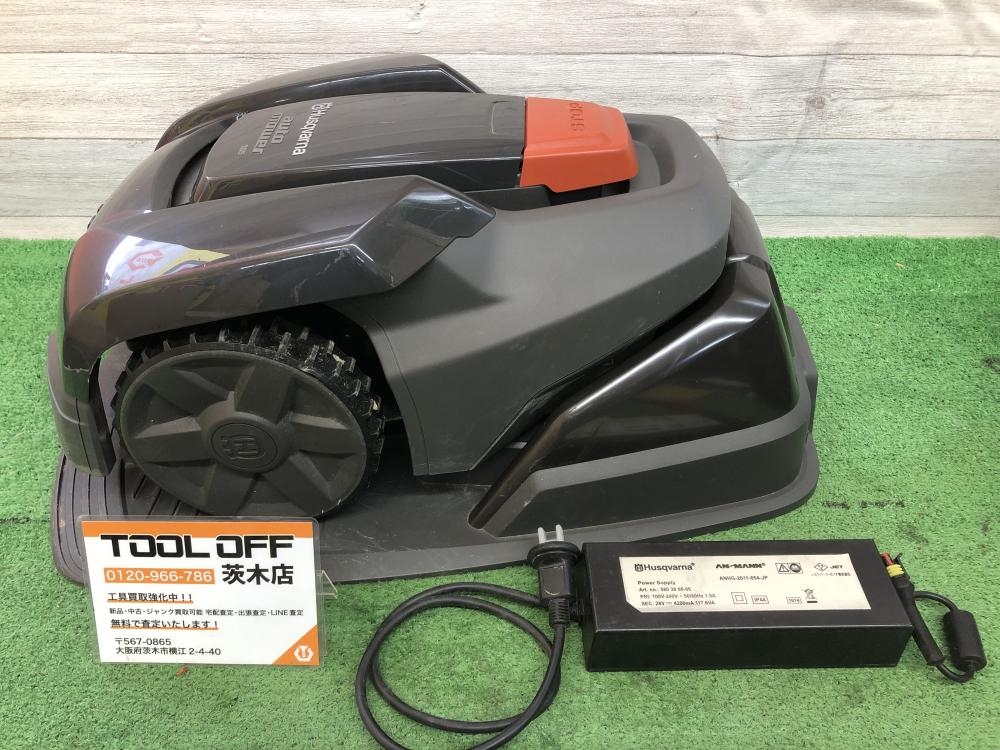 Husqvarna ロボット芝刈機 AutoMower105の中古 中古C傷汚れあり 《大阪・茨木》中古工具販売の専門店│ ツールオフ茨木店  ｜中古工具販売のツールオフ