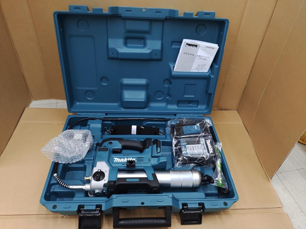 【2月26日までの大特価品！】マキタ makita GP180DRG 18V 充電式グリスガン【野田愛宕店】【店頭取引限定】【中古】IT6RT84V2SBJ マキタ GP180DRG 18V-6.0Ah充電式グリスガン ウエダ金物【公式サイト】