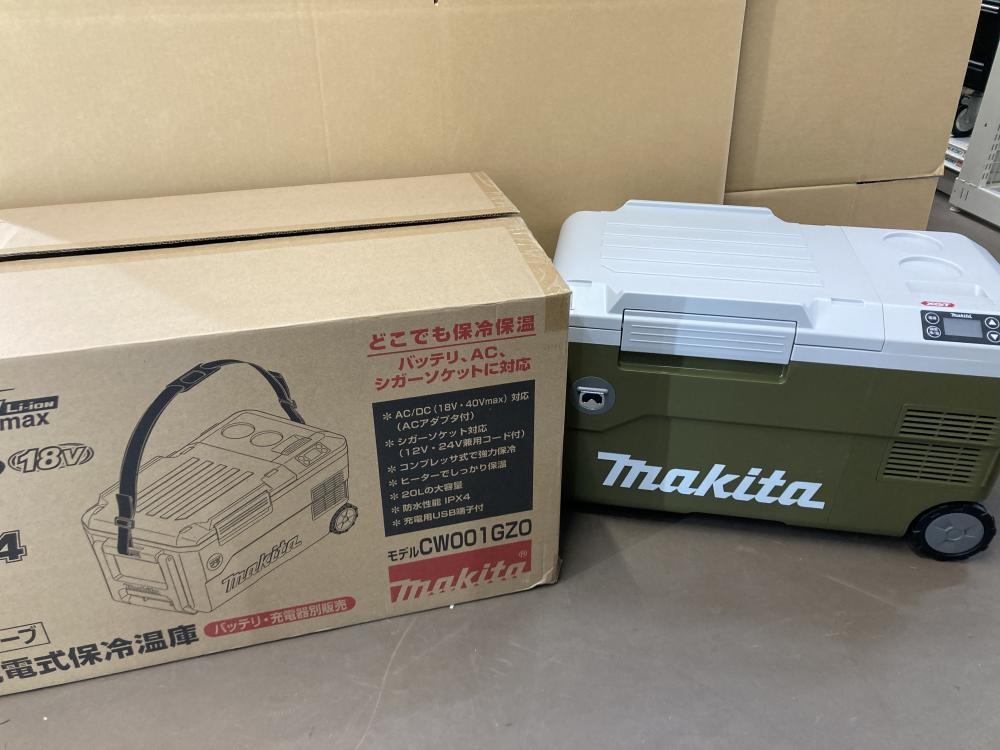 マキタ 充電式保冷温庫 未使用品 CW180DZ 20L Makitaマキタ 18V充電式