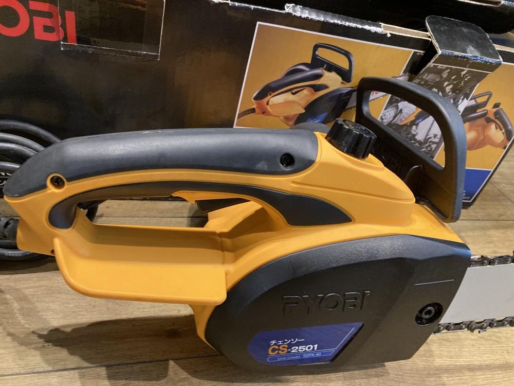 RYOBI 電気チェンソー CS-2501の中古 中古C傷汚れあり 《東京・東村山