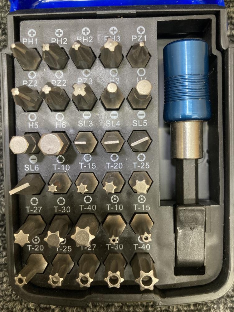 ブルーポイント Blue-Point ビットセット BITSET31の中古 中古B使用感 ブルーポイント Blue-Point ビットセット BITSET31の中古 中古B使用感