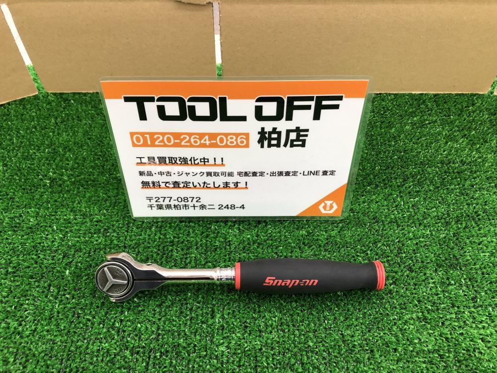 スナップオン Snap-on 3/8ラウンドヘッドラチェット FHCNF72の中古 中古B使用感あり 《千葉・柏》中古工具販売の専門店│  ツールオフ柏店 ｜中古工具販売のツールオフ