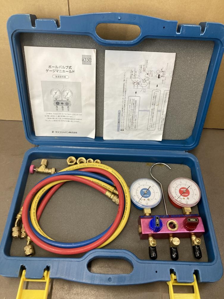 TASCO ゲージマニホールド TA141AFL/TA140AFLの中古 中古B使用感