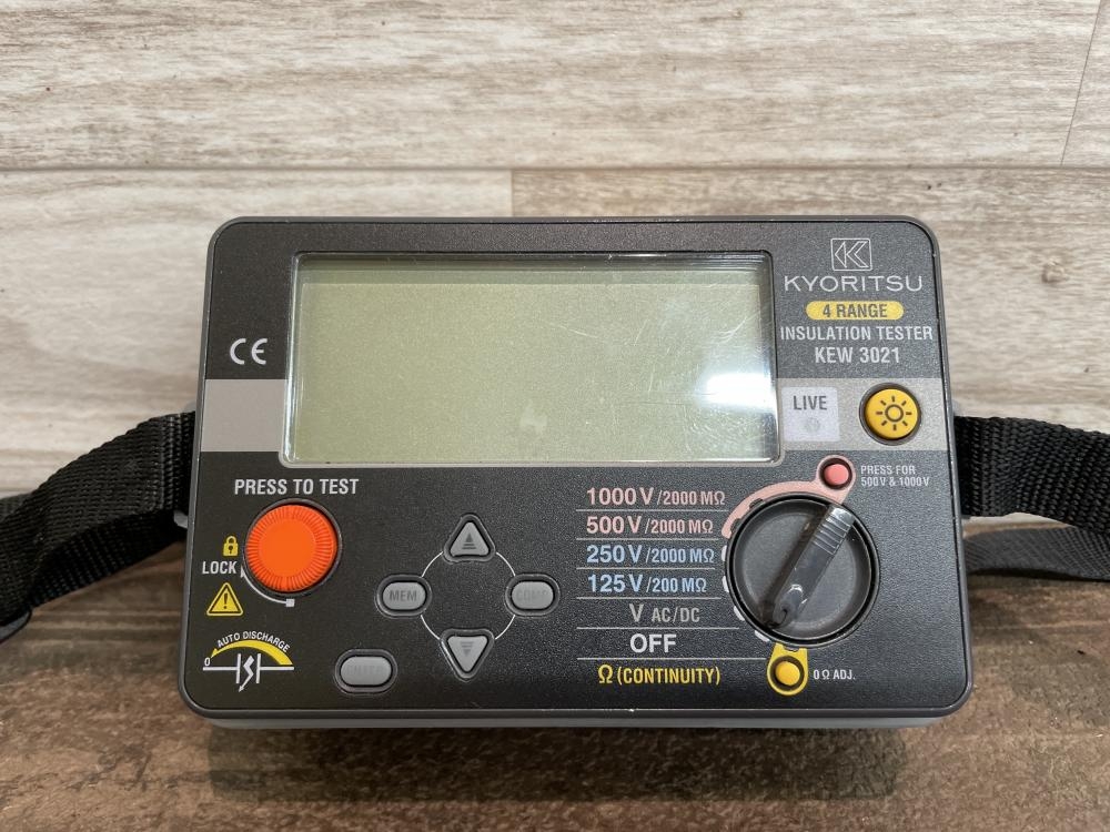 KYORITSU KEW3441 絶縁抵抗計4 RANGE共立電気計器 【公式通販】 KYORITSU KEW3441 絶縁抵抗計4 RANGE共立電気計器 【公式通販】