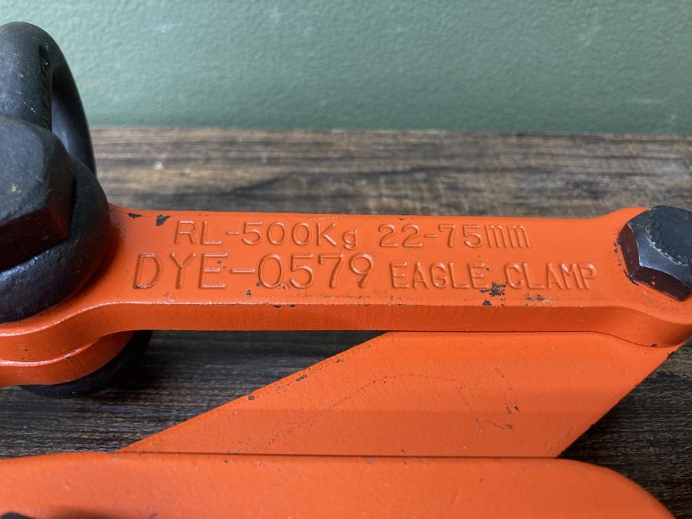 EAGLE CLAMP イーグルクランプ レール吊クランプ RL-500の中古 中古C傷