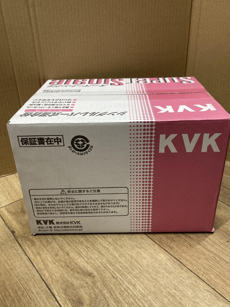 KVK シングルレバー式シャワー付混合栓 PT55PG 長期保管品の中古 未使用品 《東京・江戸川》中古工具販売の専門店│ ツールオフ江戸川店  ｜中古工具販売のツールオフ