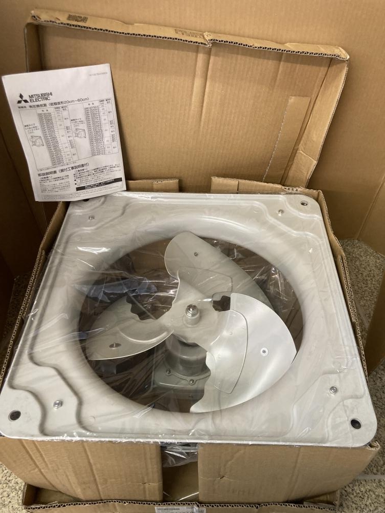 三菱 MITSUBISHI 産業用有圧換気扇 EWG-40CSAの中古 未使用品 《北海道 