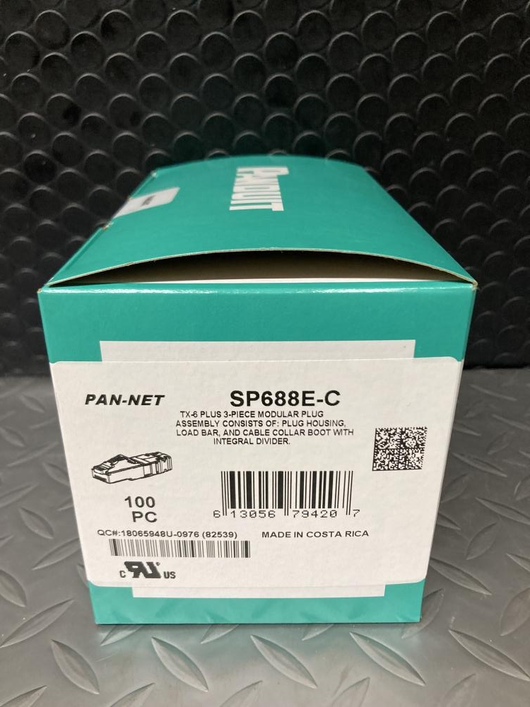 PANDUIT Cat6 モジュラープラグ(100個入) SP688E-Cの中古 未使用