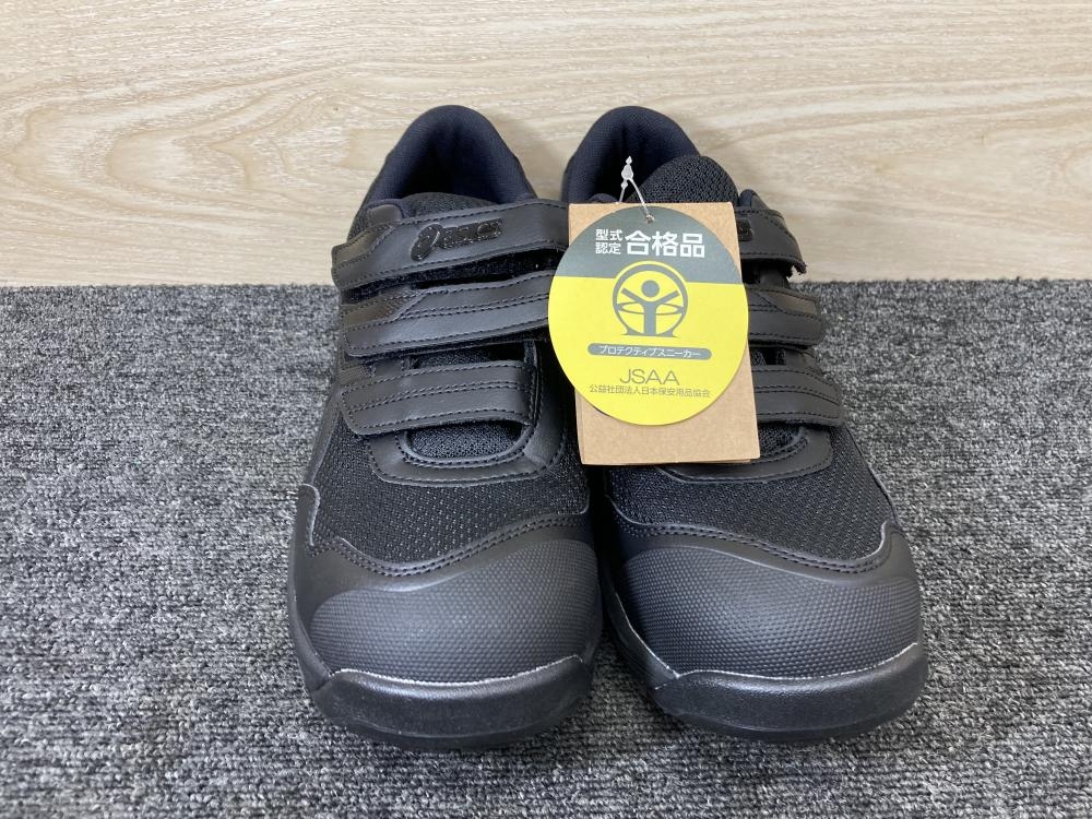 アシックス asics 安全靴 CP215 ブラック／ブラックの中古 未使用品